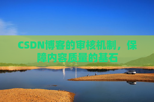 CSDN博客的审核机制,保障内容质量的基石